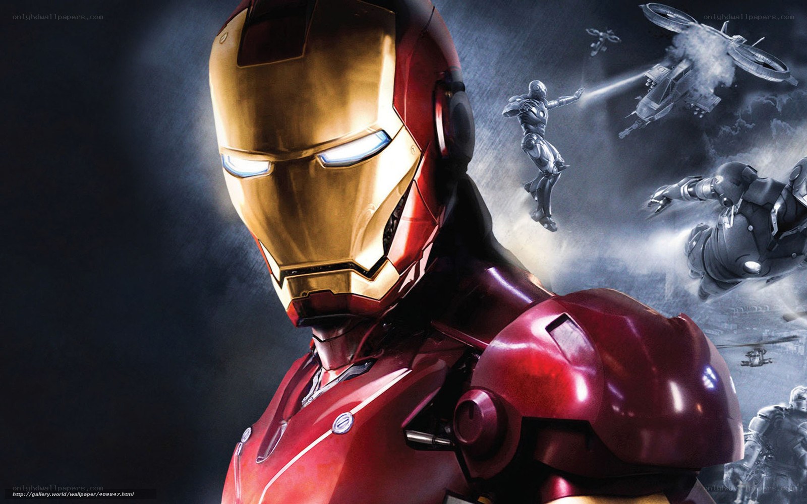 Iron Man in action