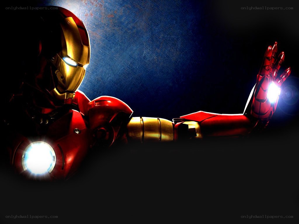 Iron Man in action pose