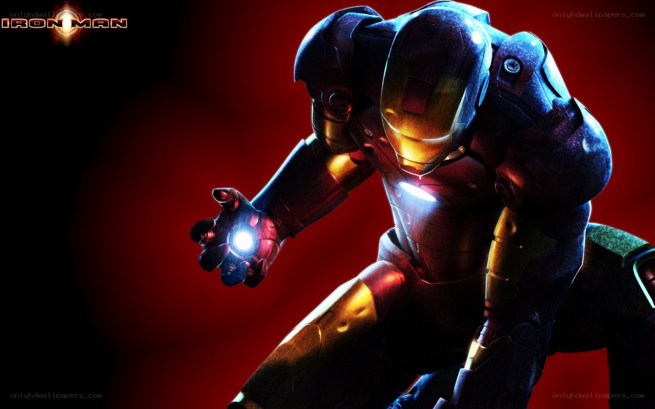 Iron Man in action pose