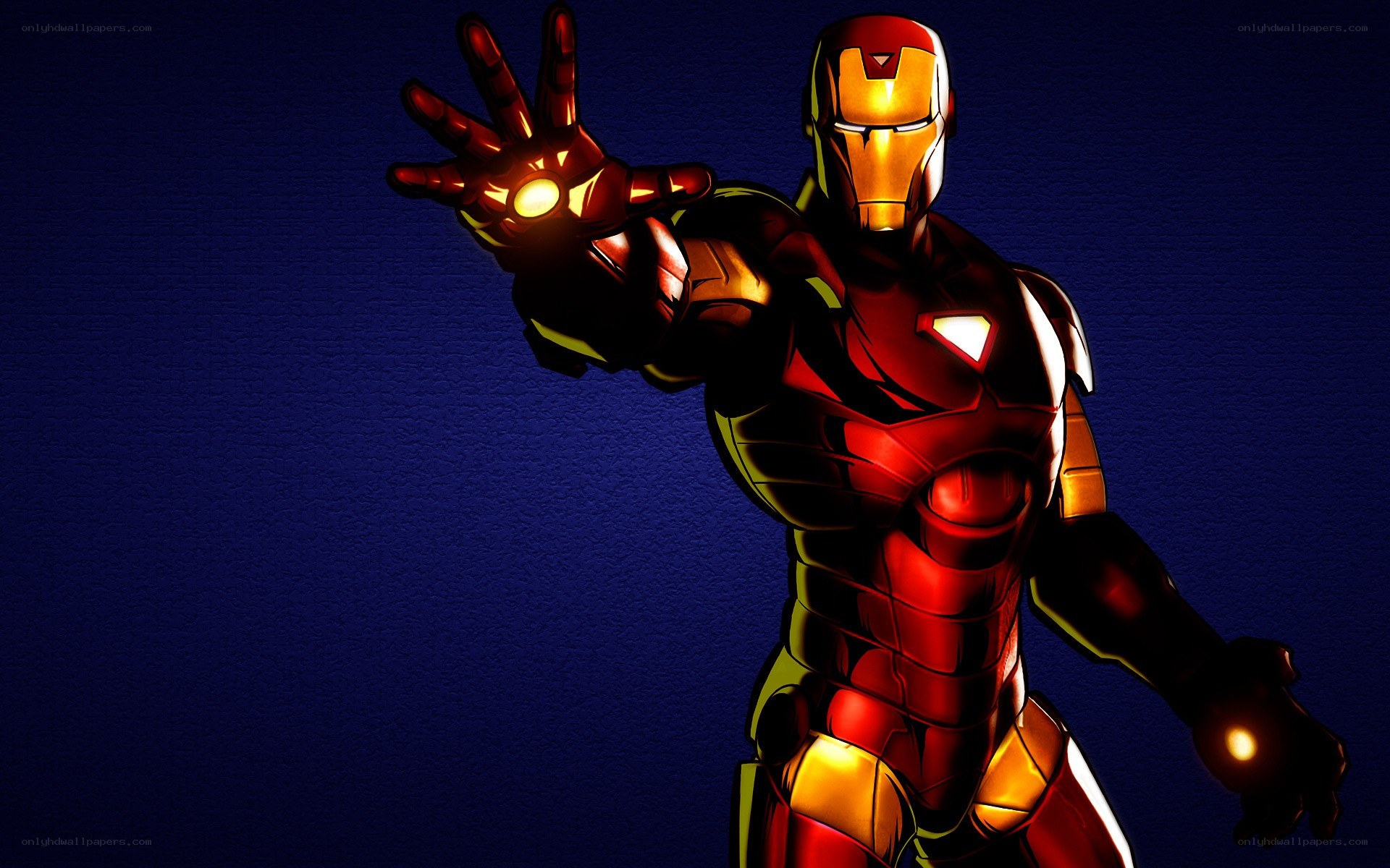 Iron Man in action pose