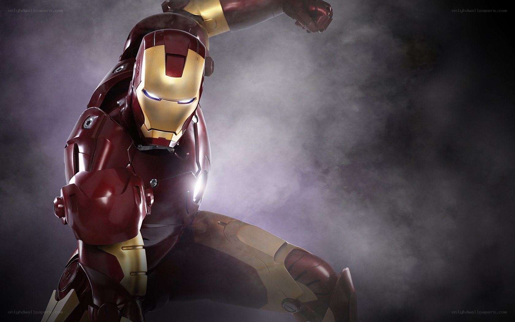 Iron Man in action pose