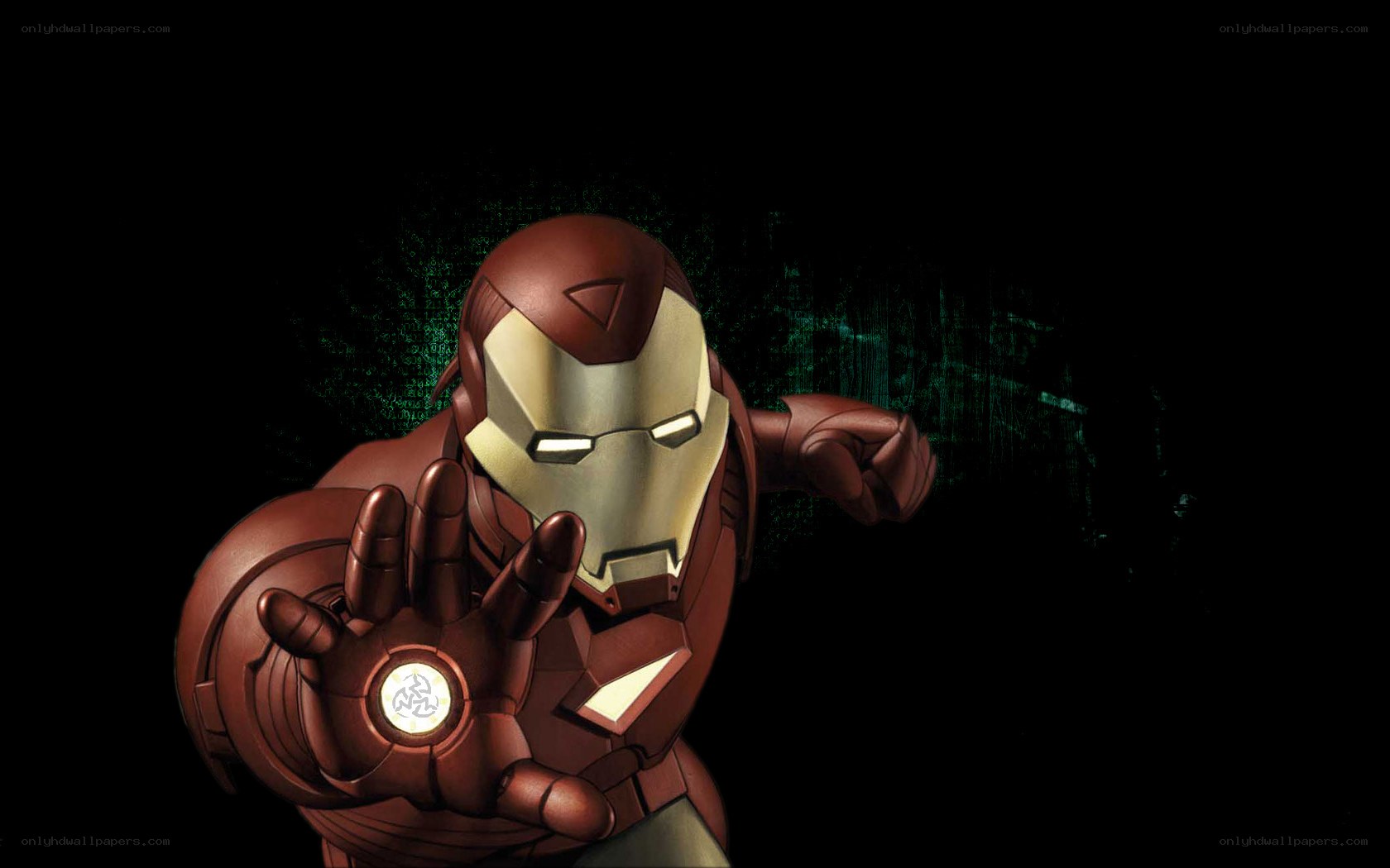 Iron Man in action pose