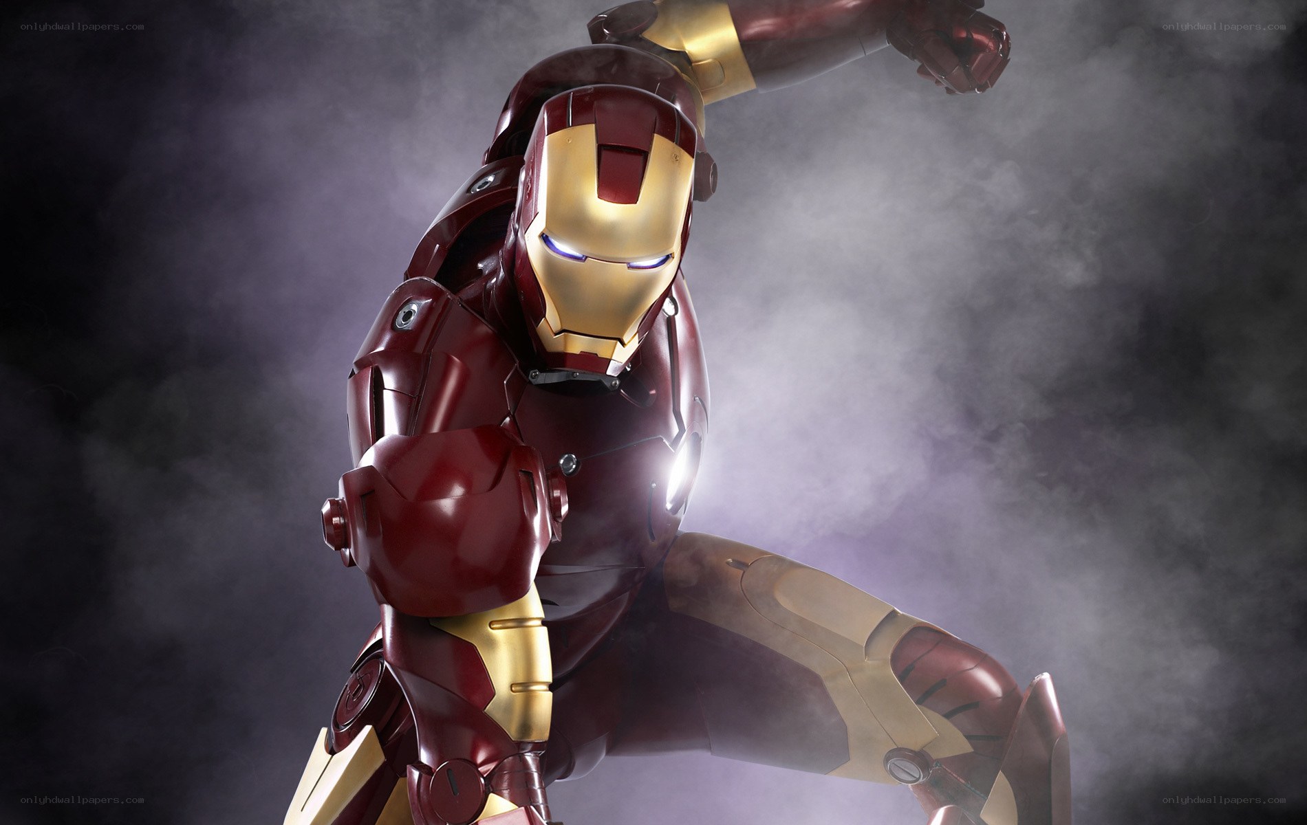 Iron Man in action pose