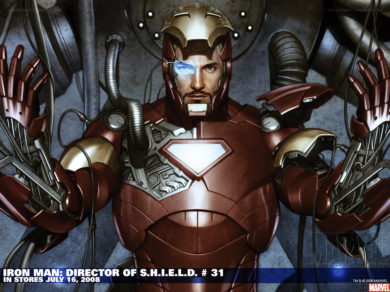 Iron Man in armor