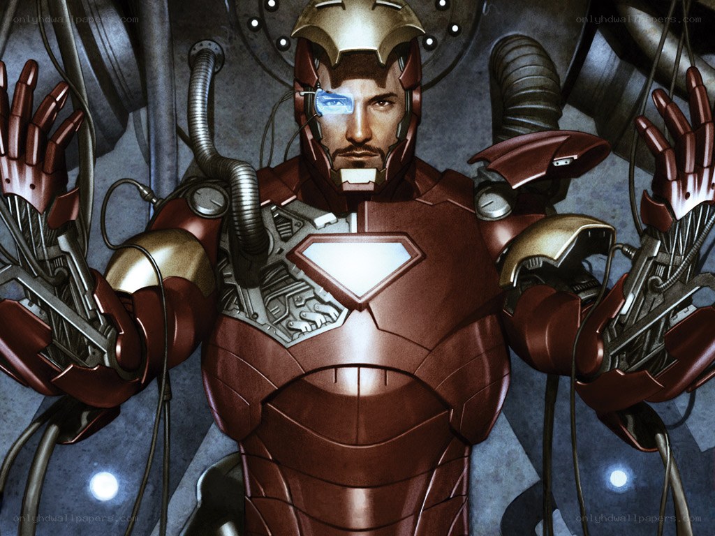 Iron Man in armor