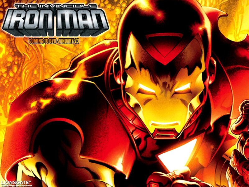 Iron Man in Armor — Red, Dramatic