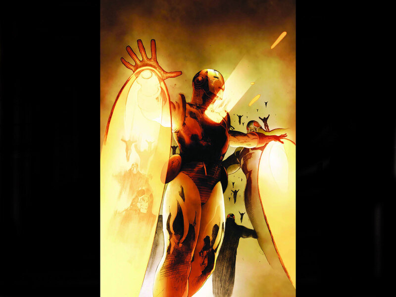 Iron Man in Armor — Yellow