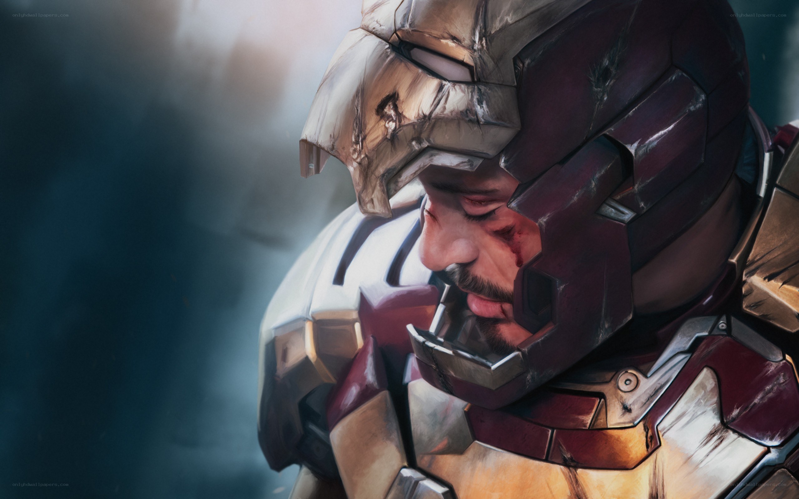 Iron Man in battle armor