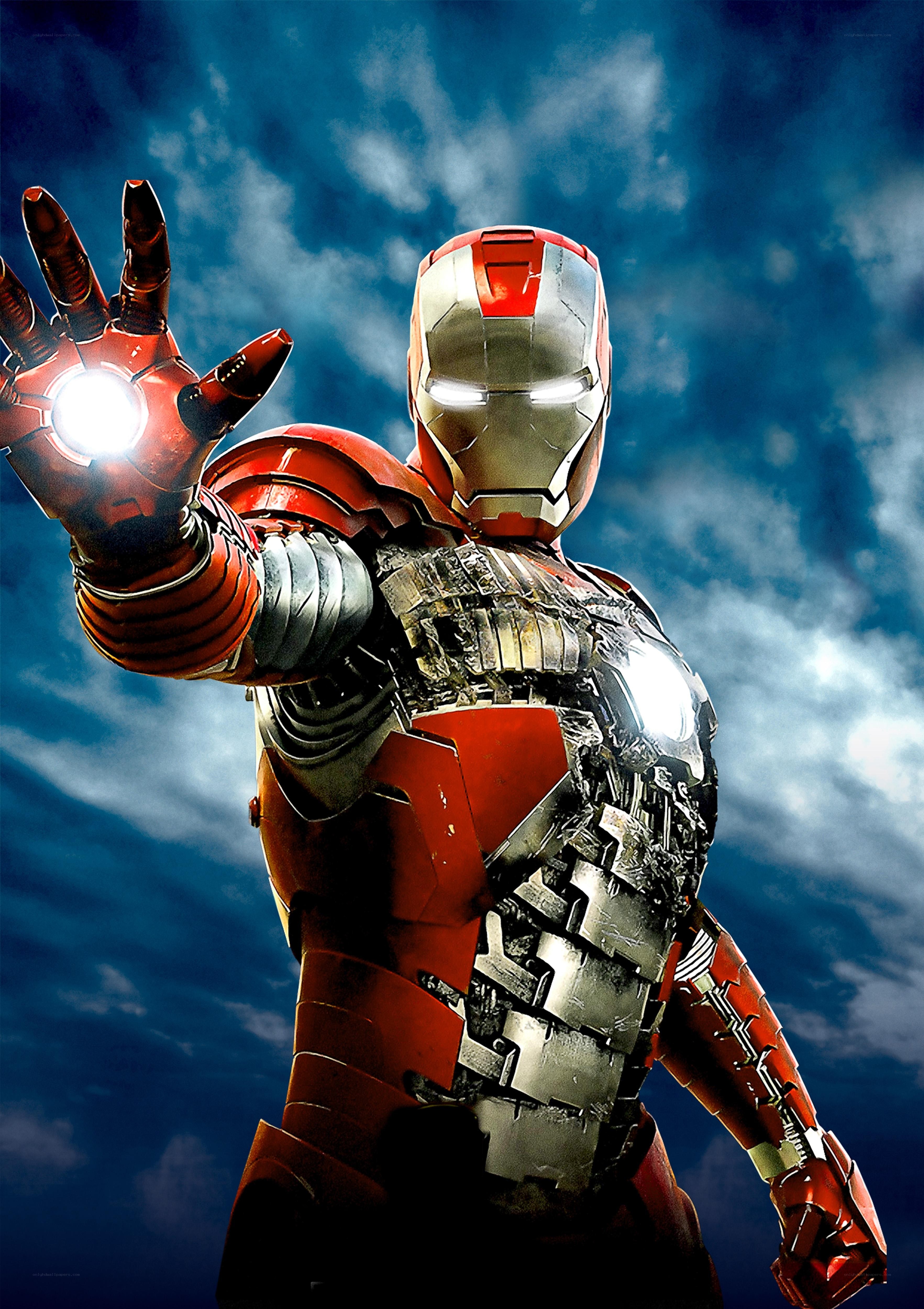 Iron Man in battle armor