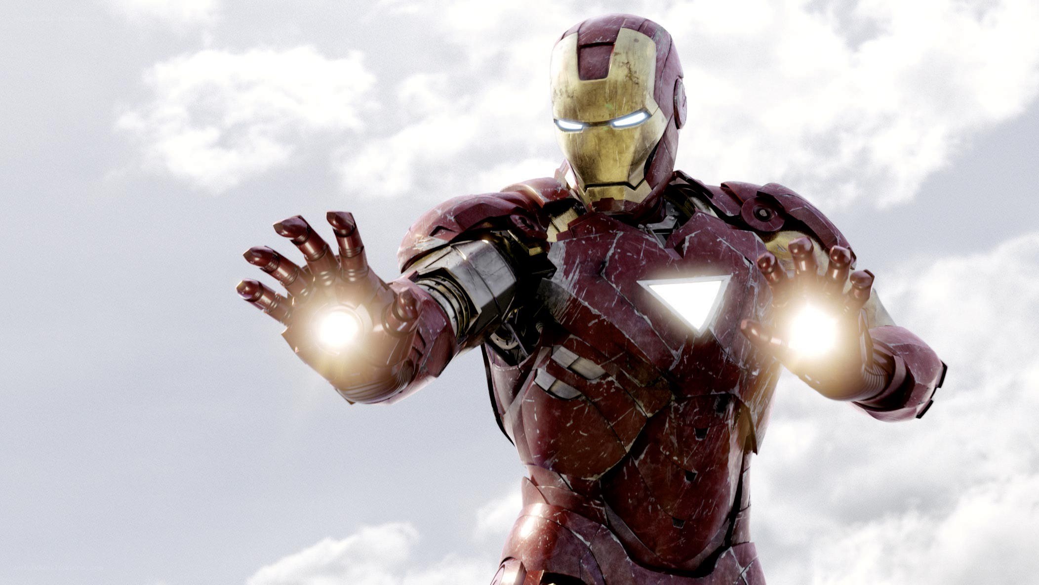 Iron Man in battle armor