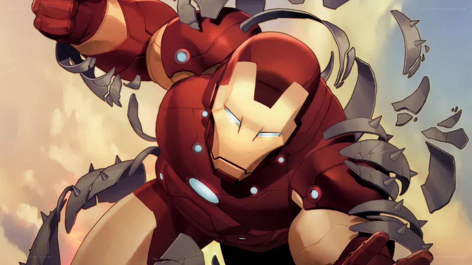 Iron Man in battle armor