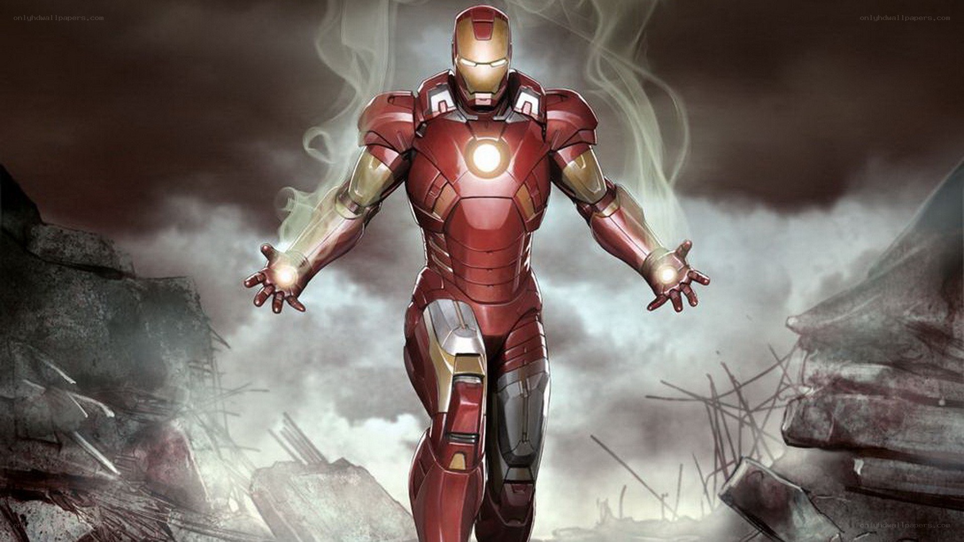 Iron Man in battle armor