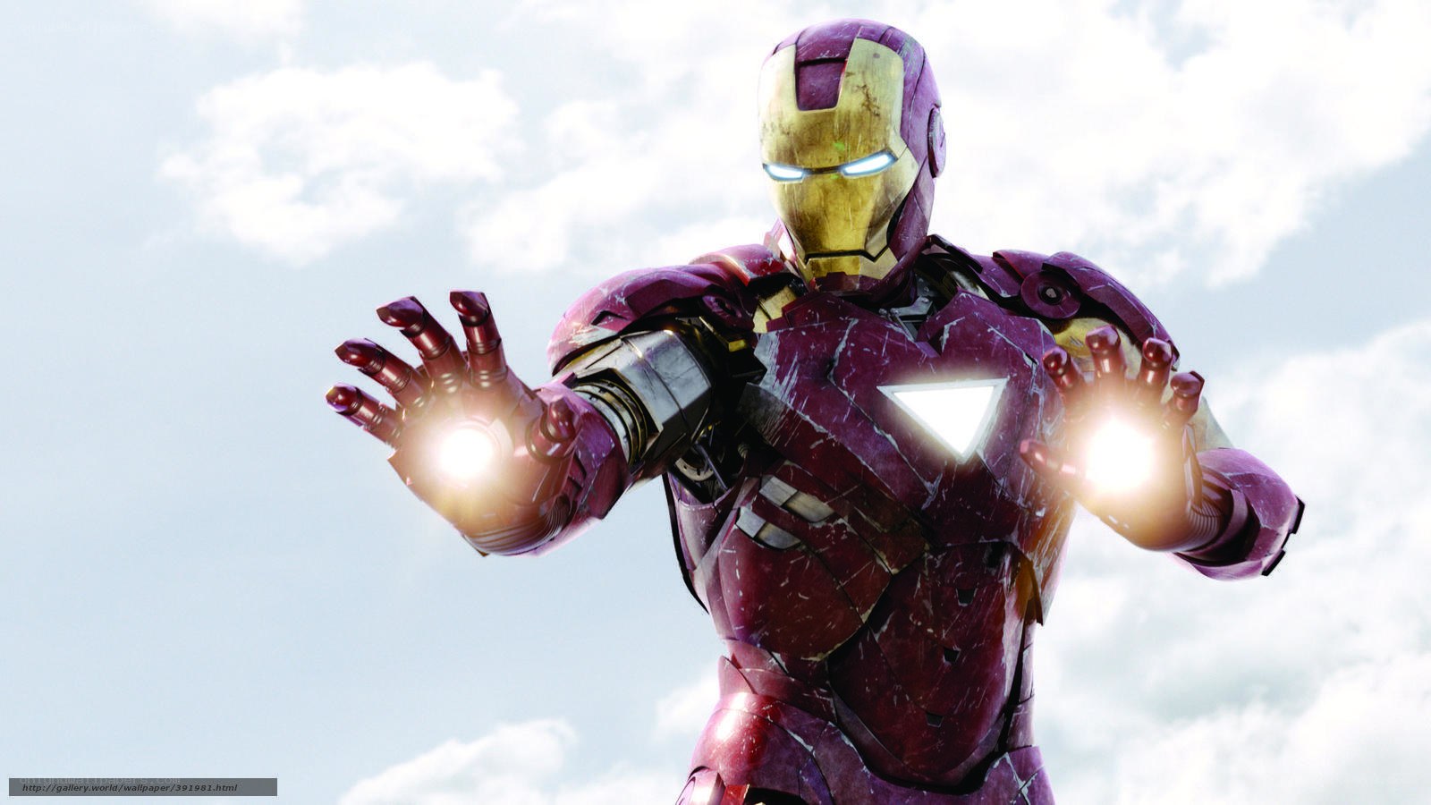 Iron Man in battle armor