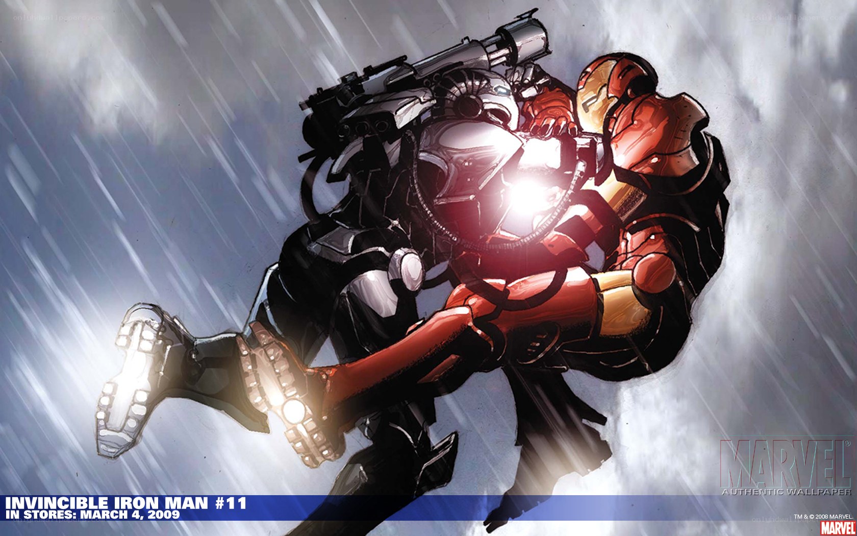 Iron Man in combat