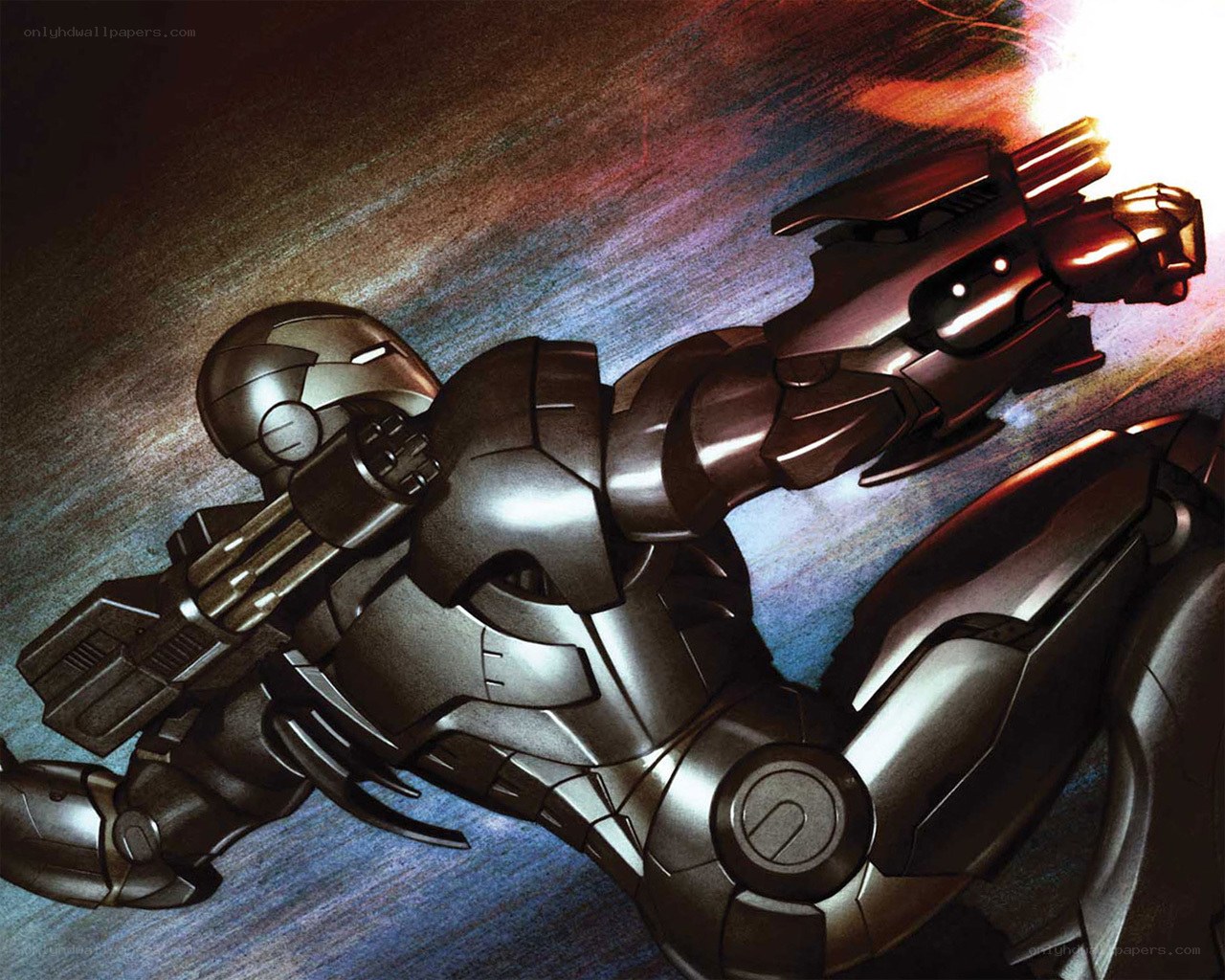 Iron Man in combat armor