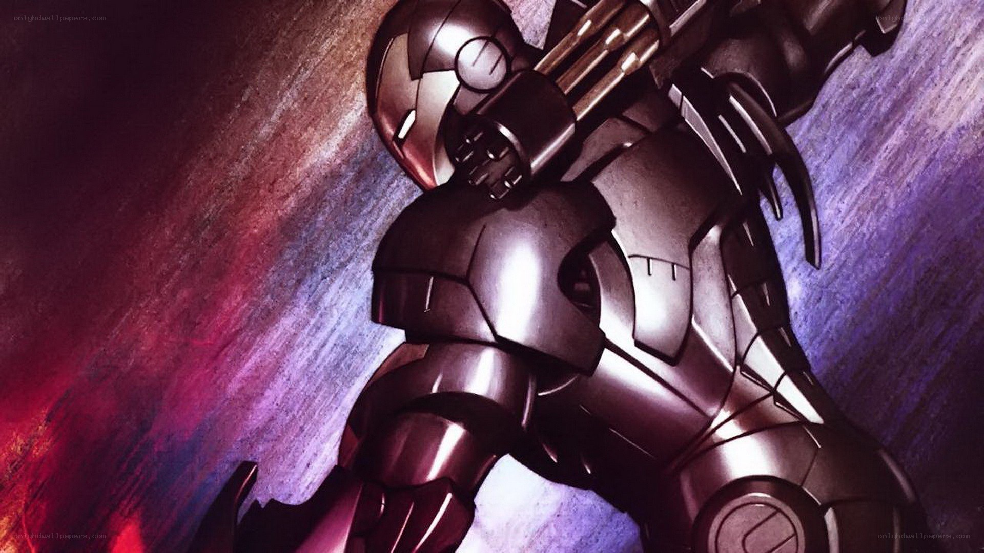 Iron Man in combat armor