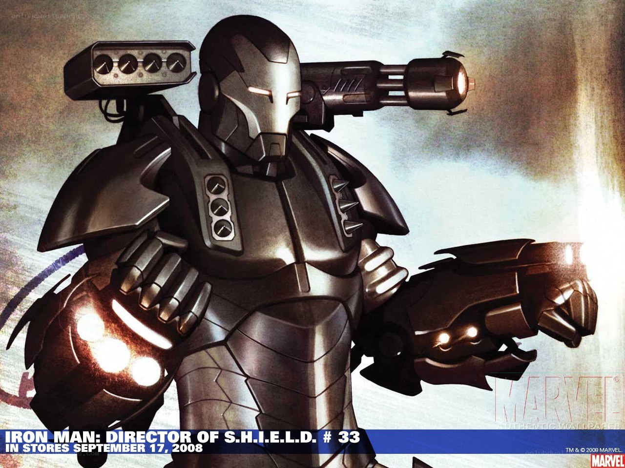 Iron Man in combat armor