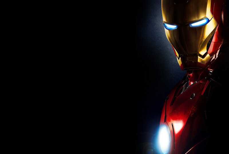Iron Man in dark