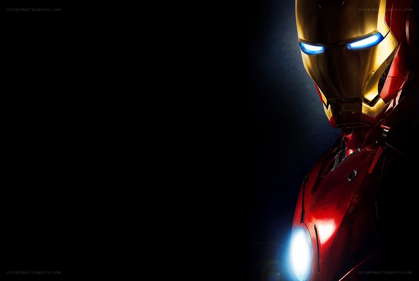 Iron Man in dark