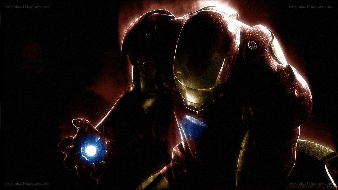 Iron Man in dark armor