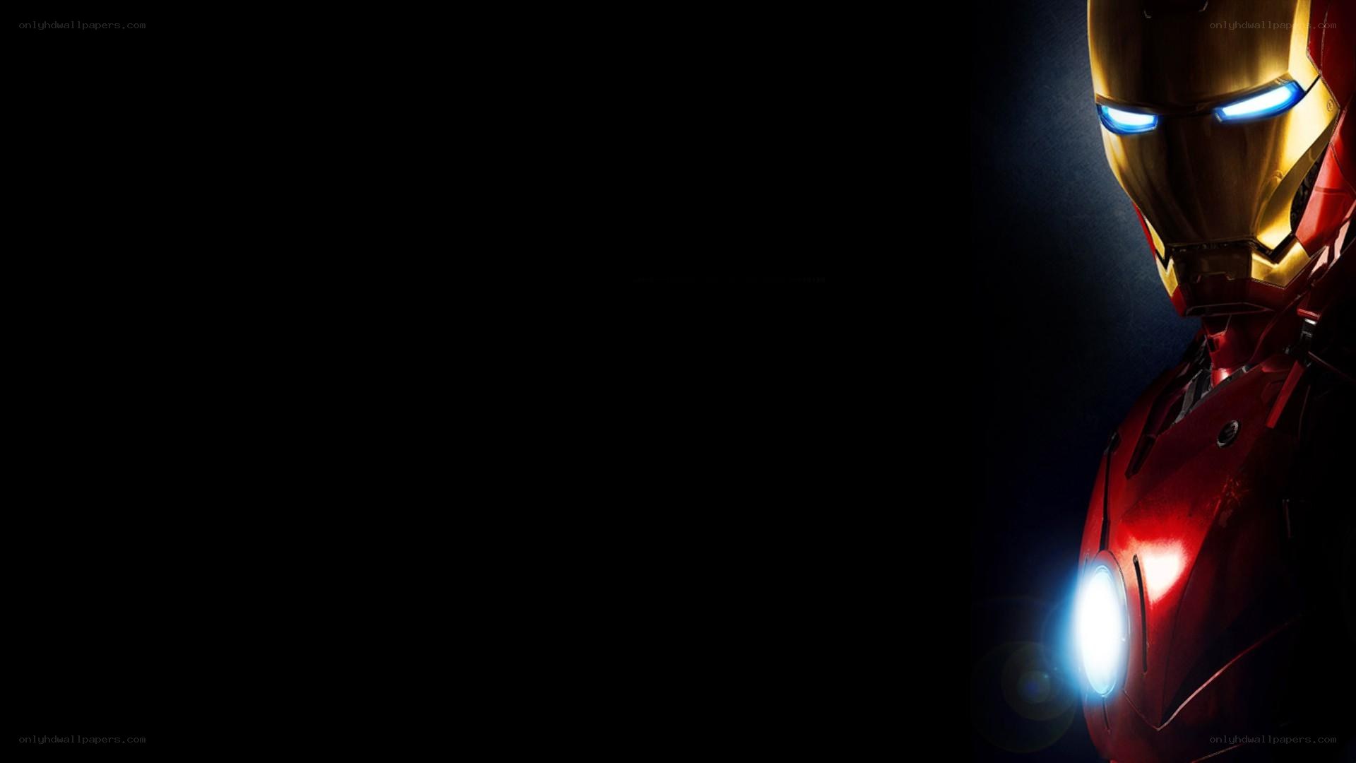 Iron Man in dark