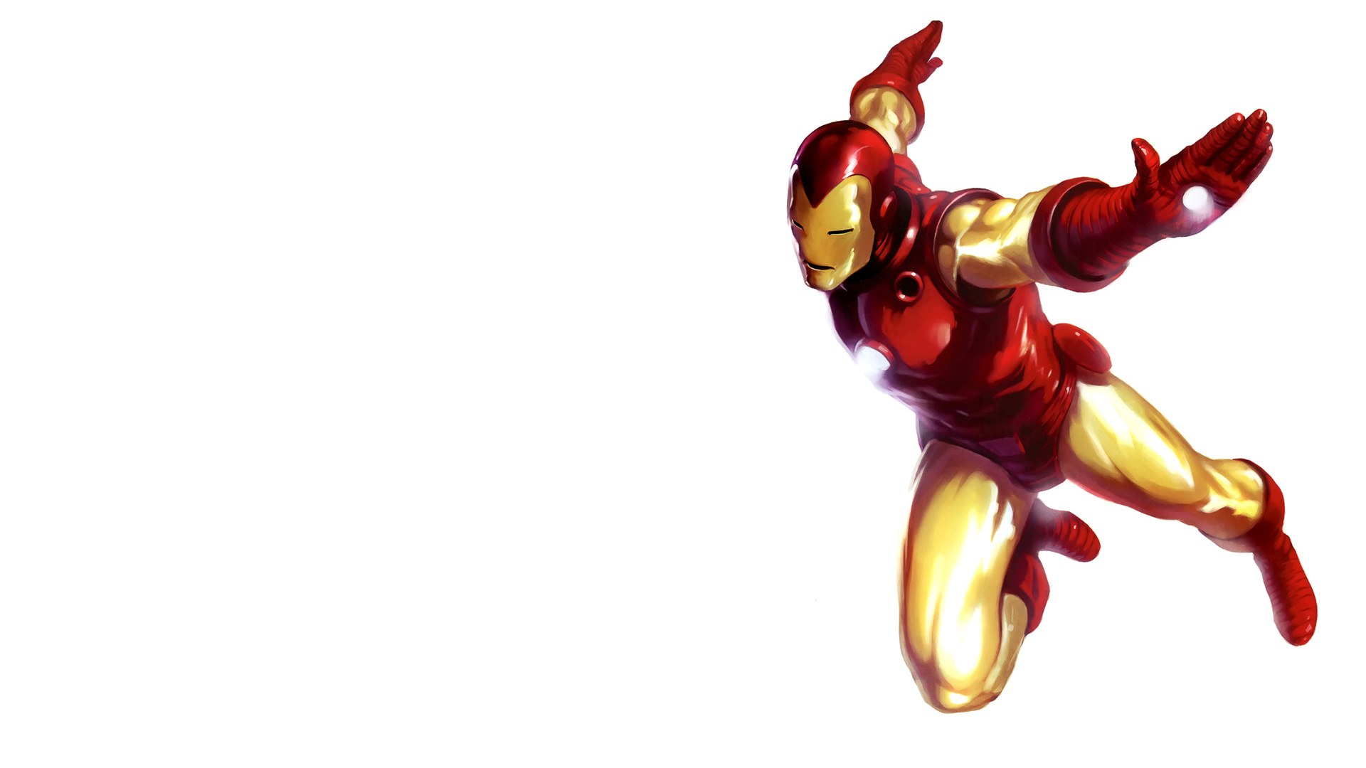 Iron Man in flight