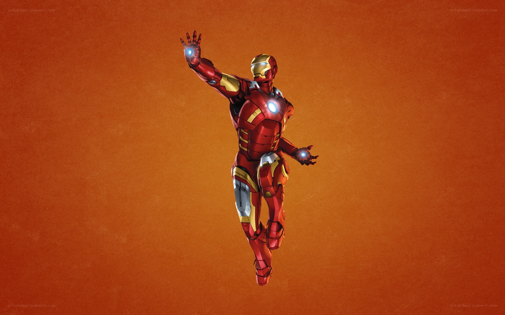 Iron Man in flight