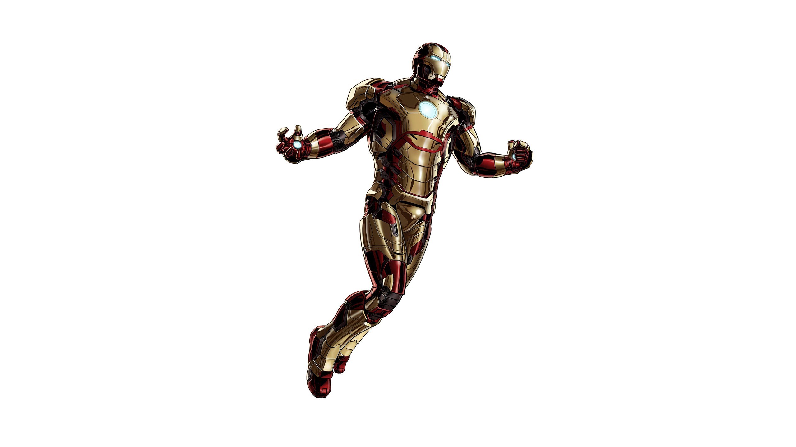 Iron Man in flight suit