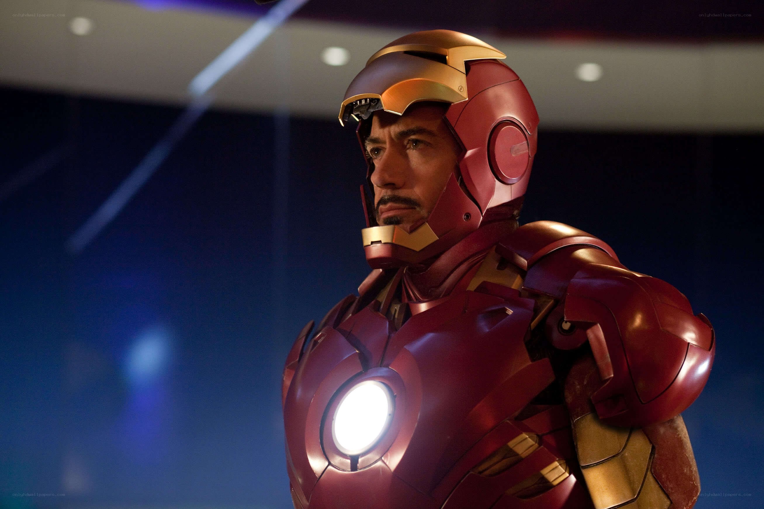 Iron Man in his suit
