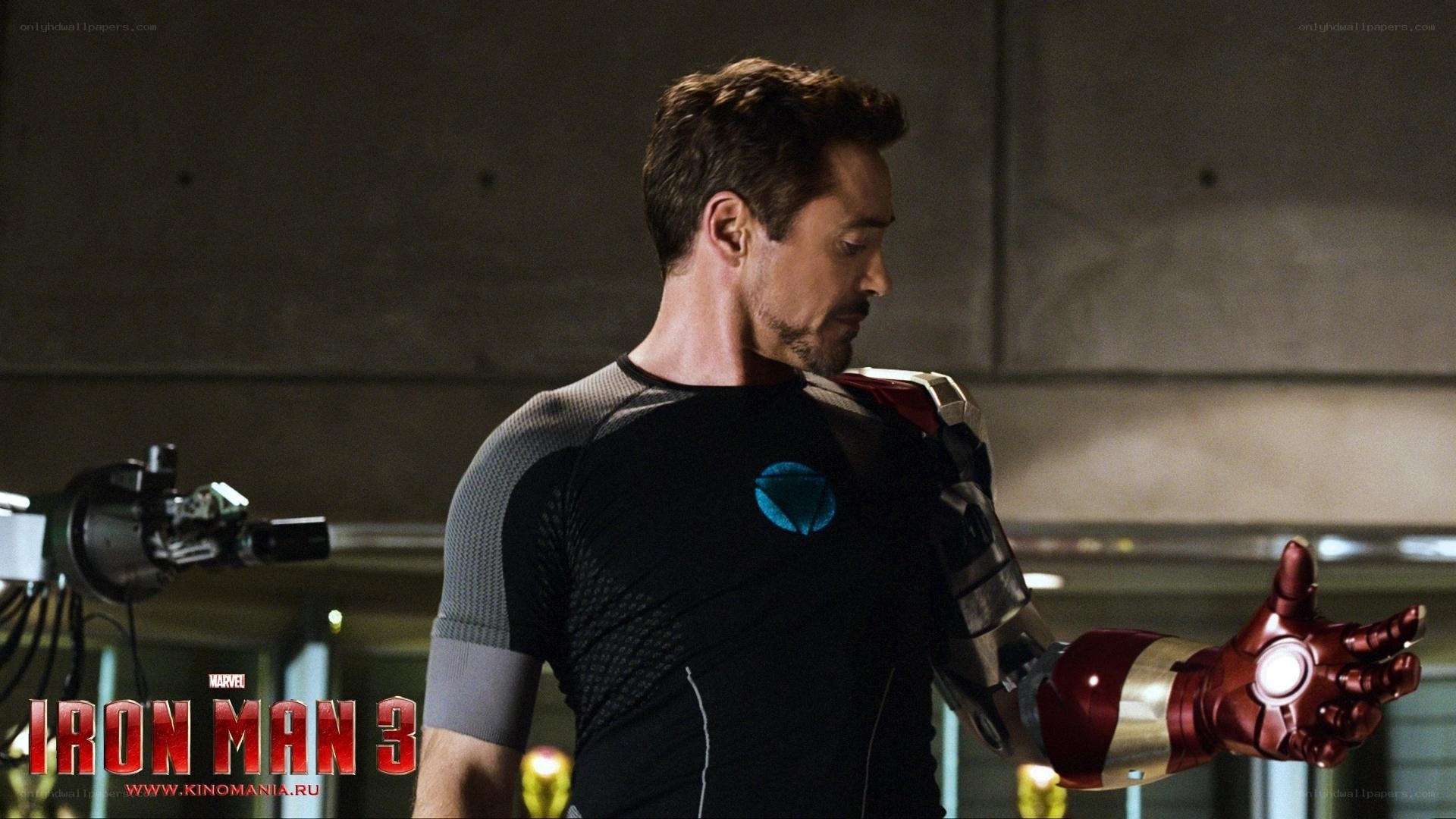 Iron Man in his suit