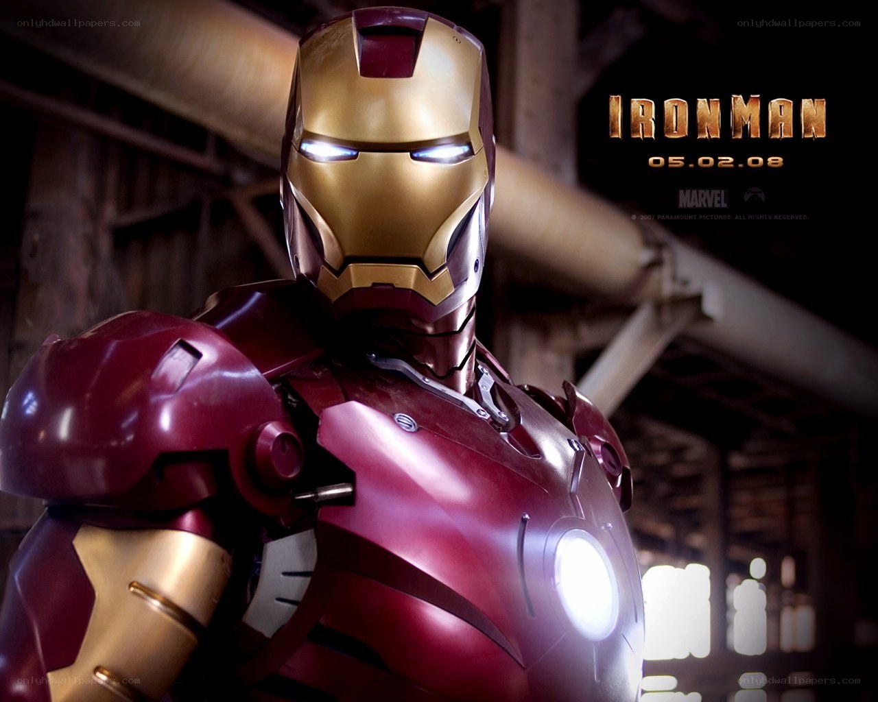 Iron Man in his suit