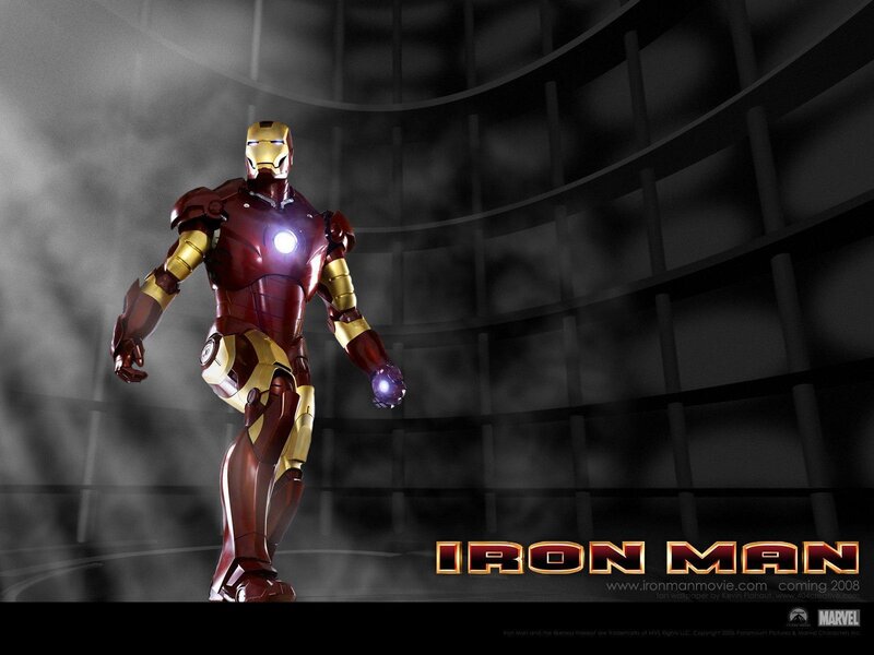 Iron Man in his suit