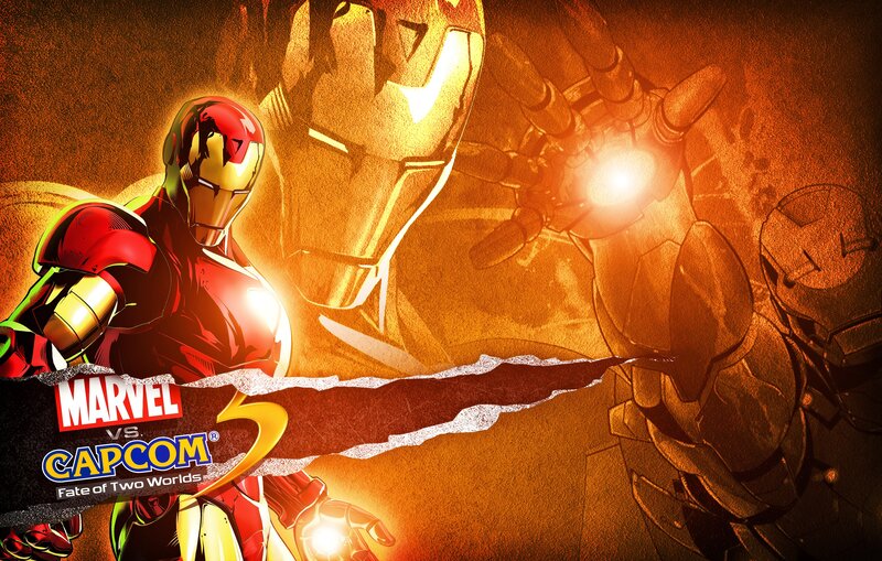 Iron Man in Marvel vs. Capcom