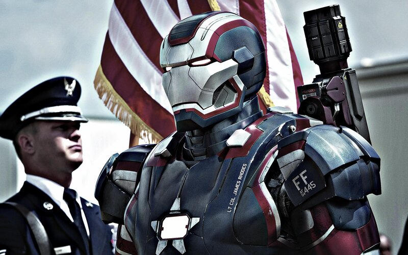 Iron Man in military armor