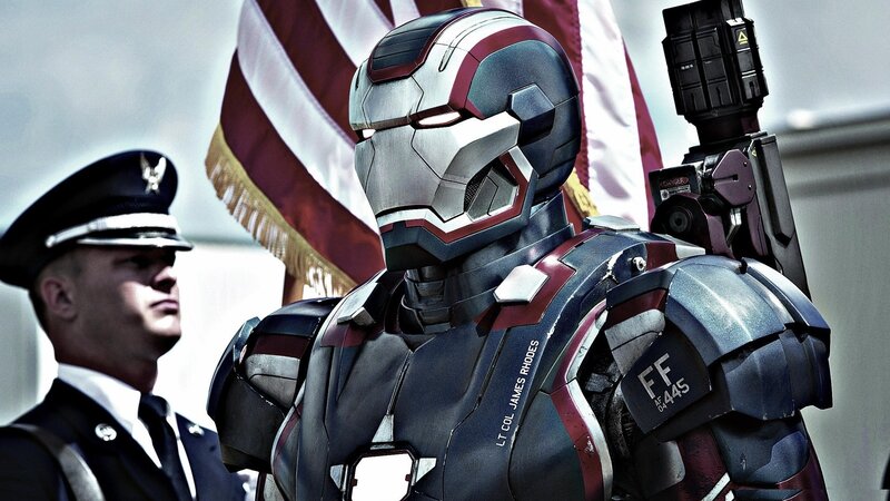 Iron Man in military armor