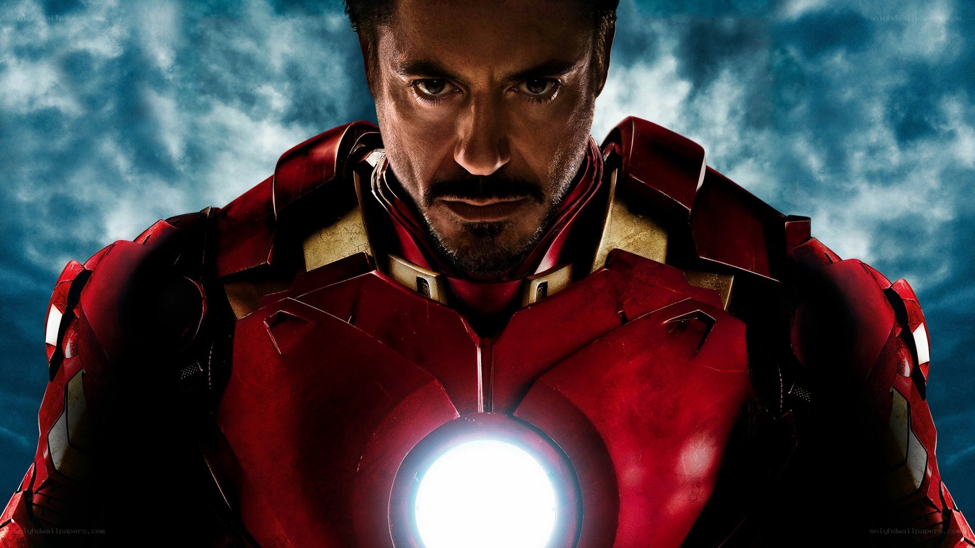Iron Man in red armor