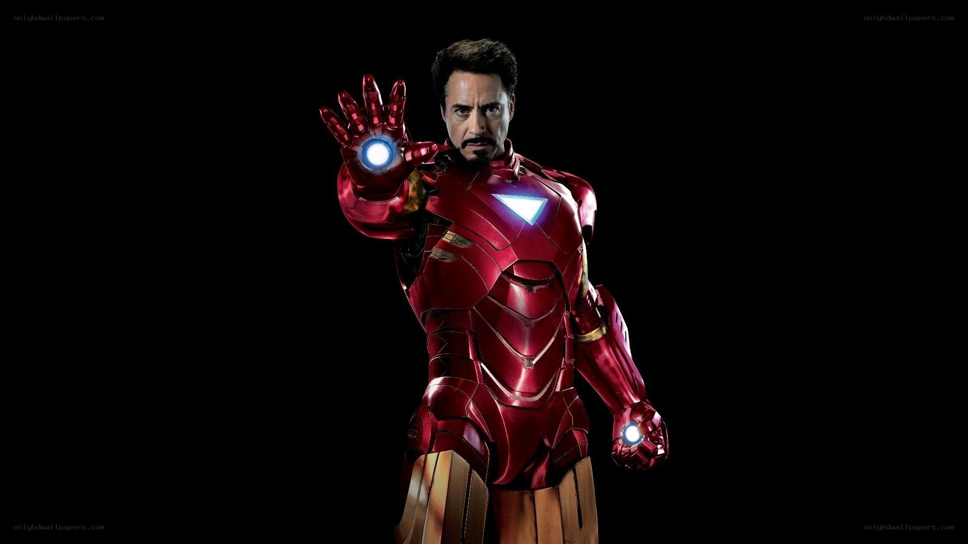 Iron Man in red armor