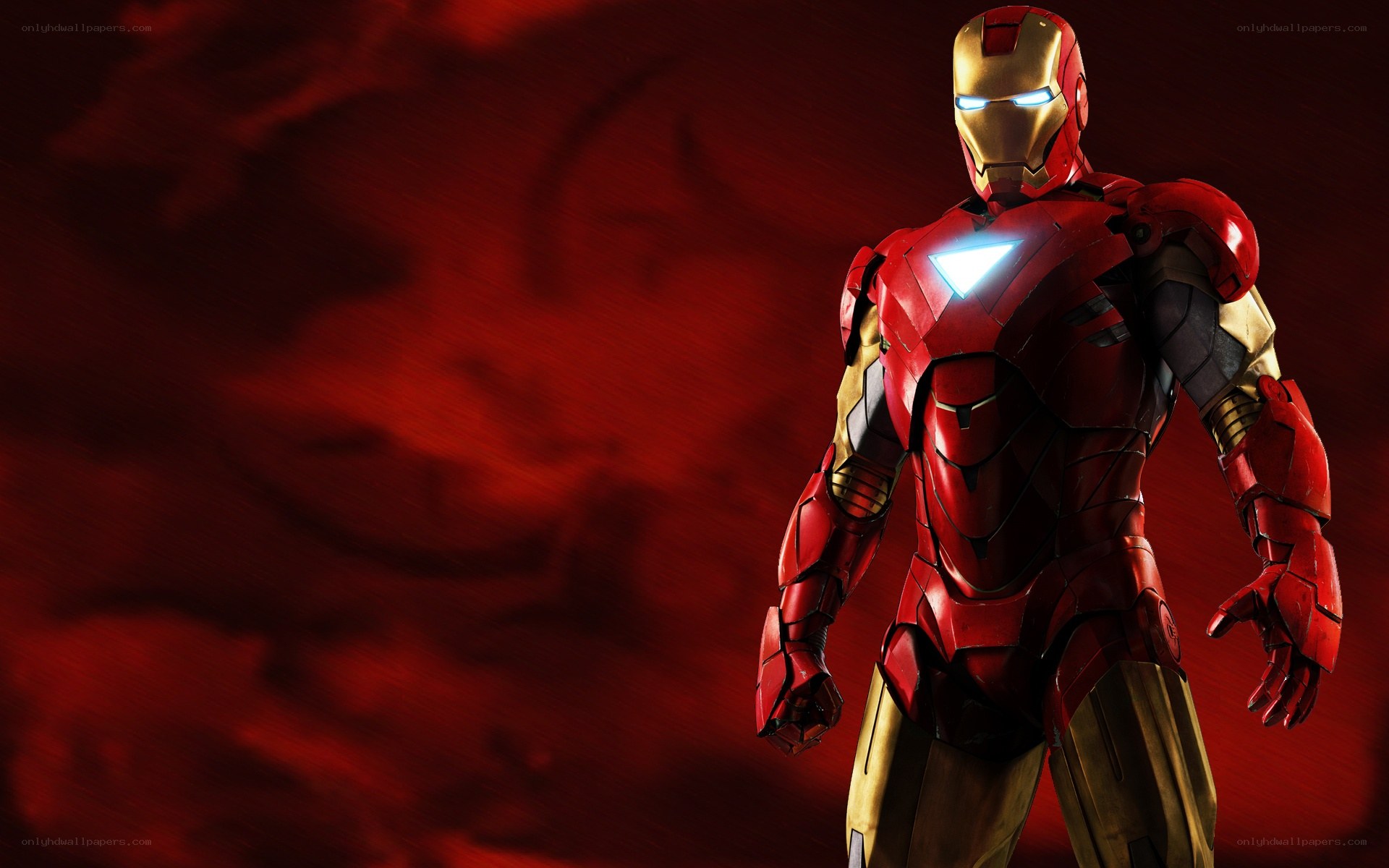 Iron Man in red armor
