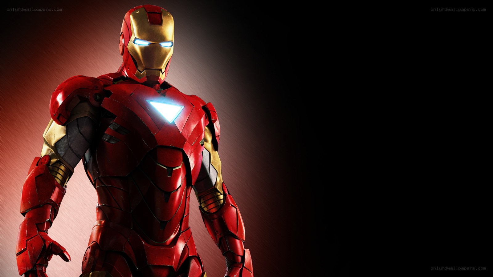 Iron Man in red armor