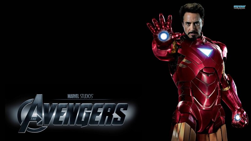 Iron Man in Red Armor — Dramatic