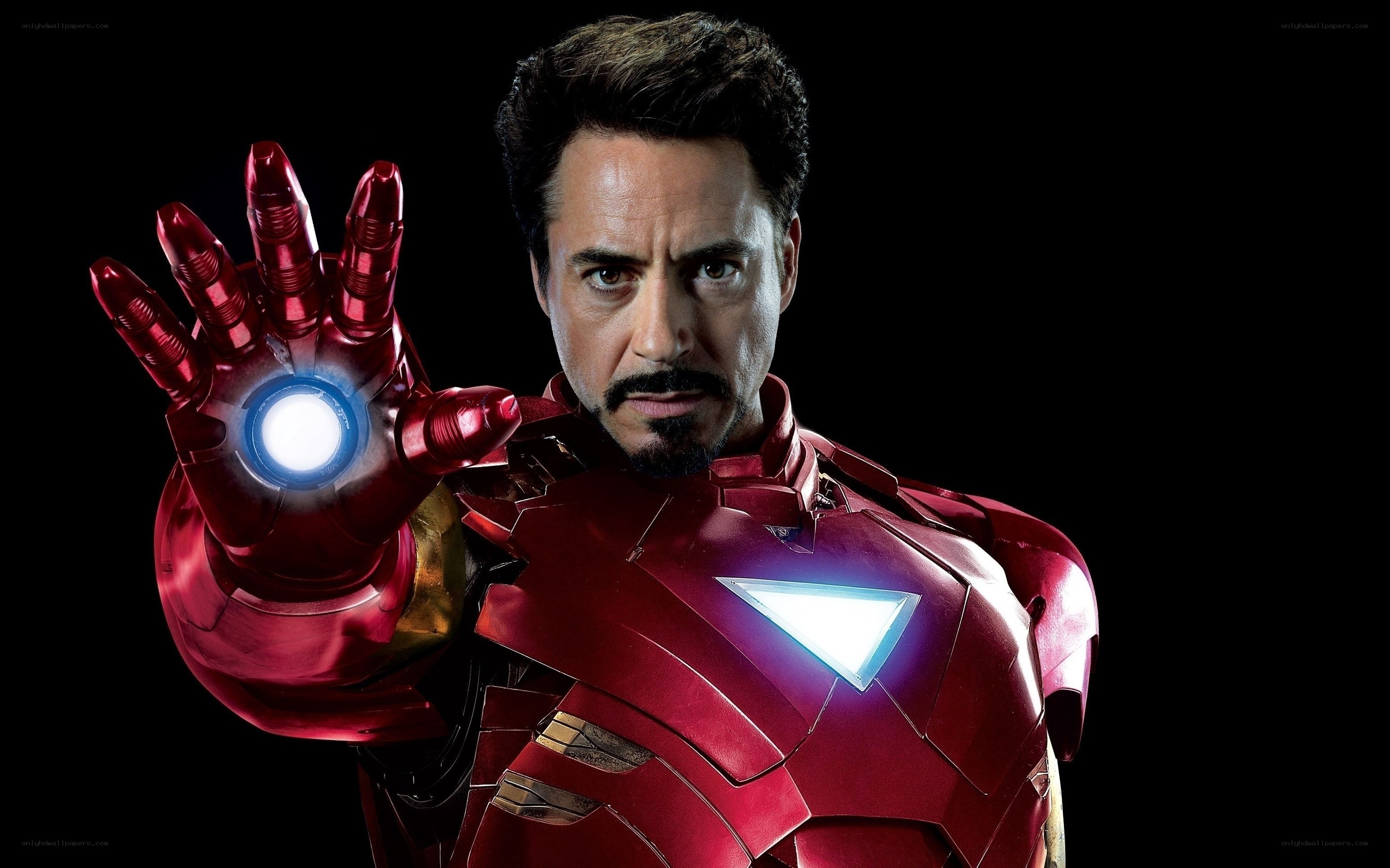 Iron Man in red armor