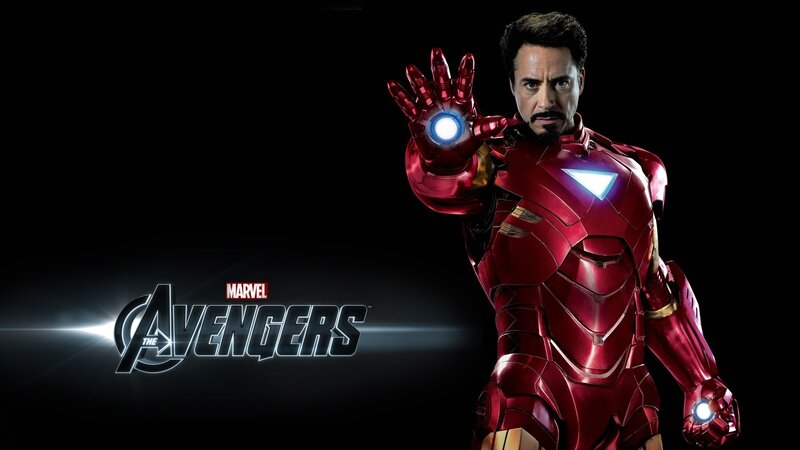 Iron Man in Red Suit — Dramatic