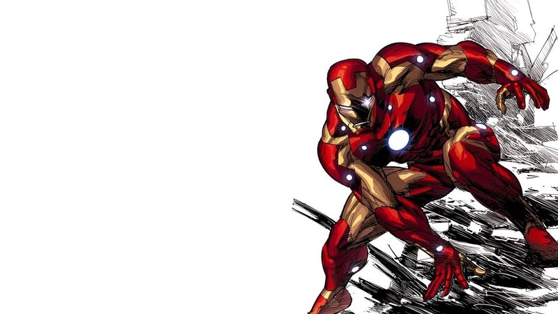 Iron Man in Red Suit