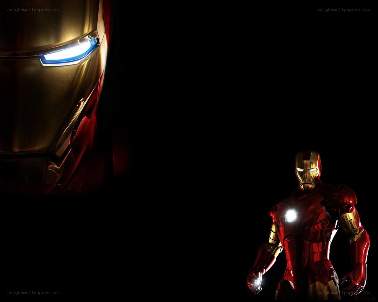 Iron Man in the dark