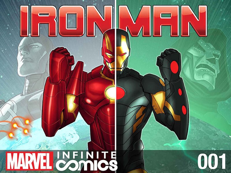 Iron Man in Two Armors