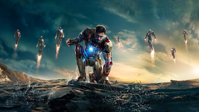 Iron Man in Water