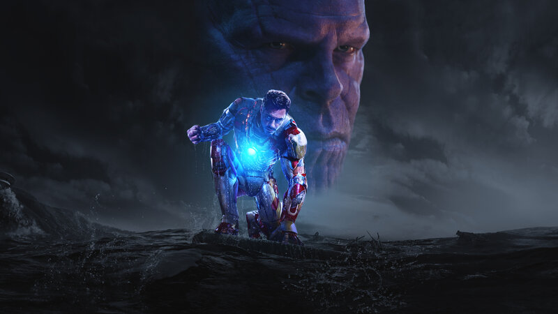 Iron Man Kneeling