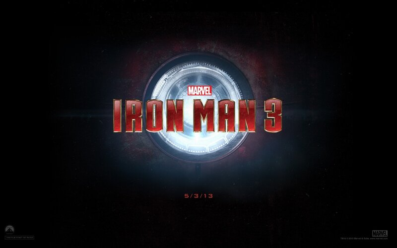 Iron Man Logo — Black, Dramatic, Digital Art