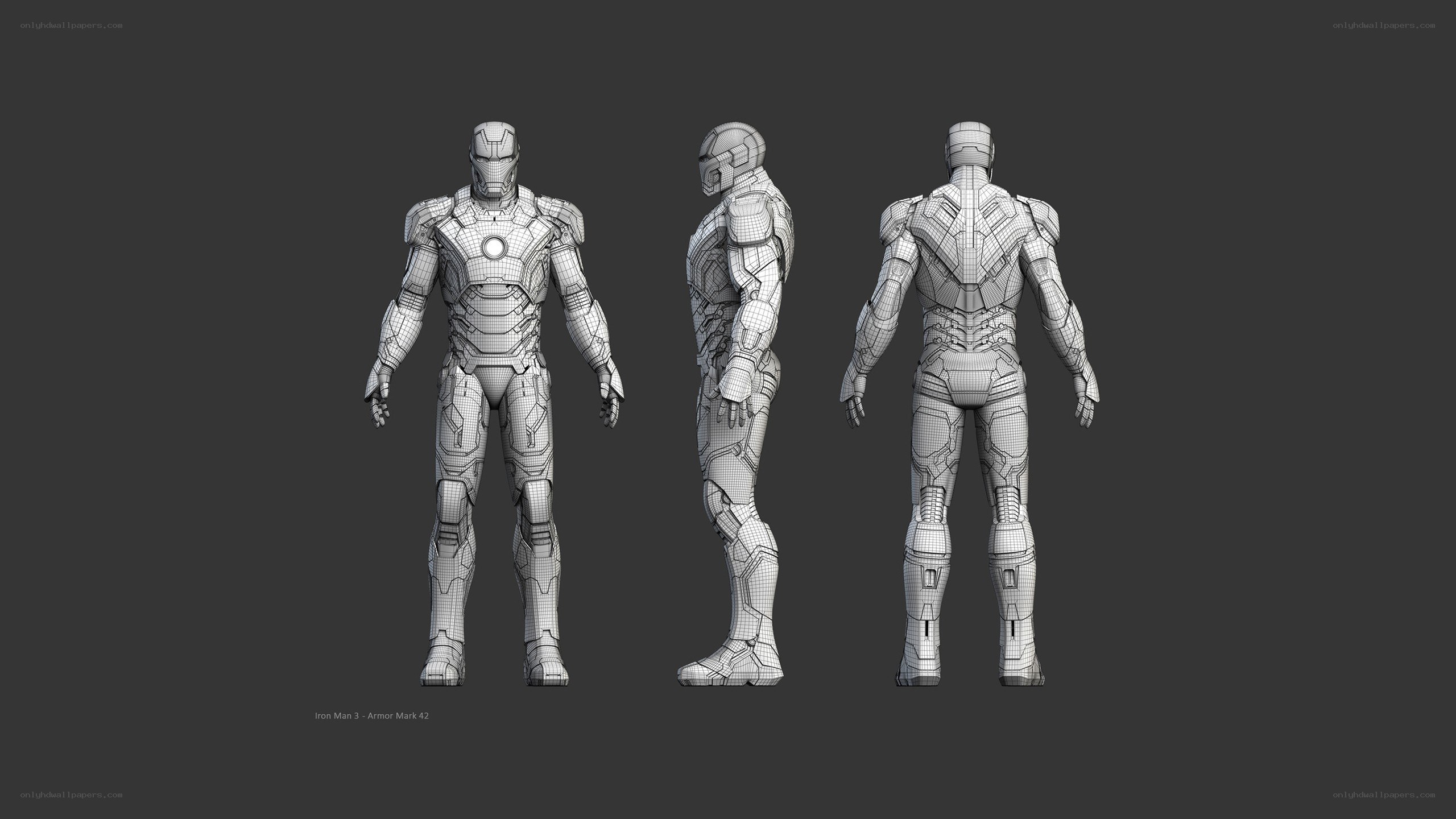 Iron Man Mark 42 armor design