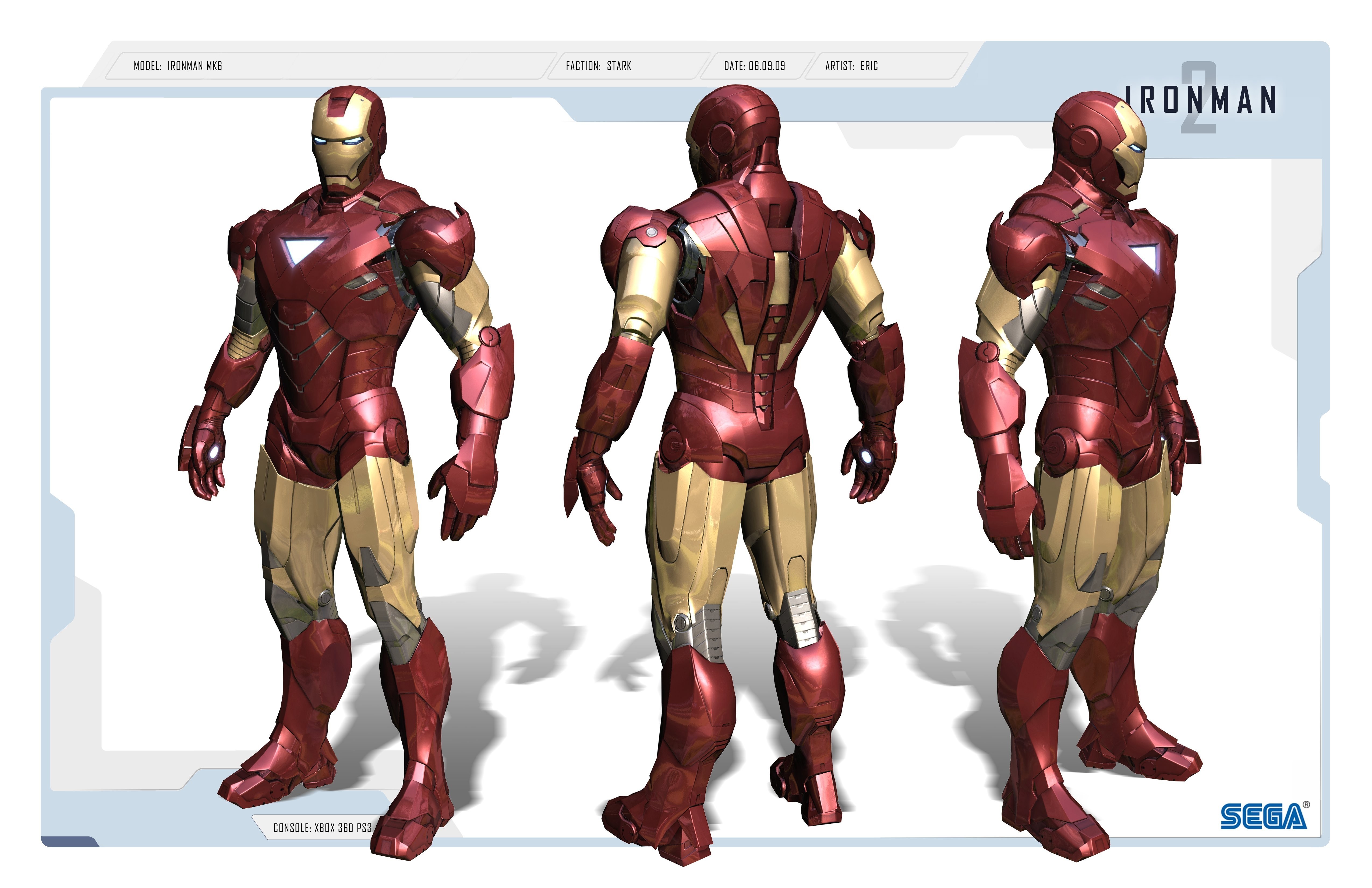 Iron Man Mk6 concept art